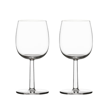 Verre à eau sur pied Kastehelmi 26cl lot de 2 de Iittala