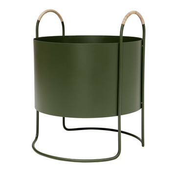 Jardinière de balcon en acier beige Bau - Ferm Living